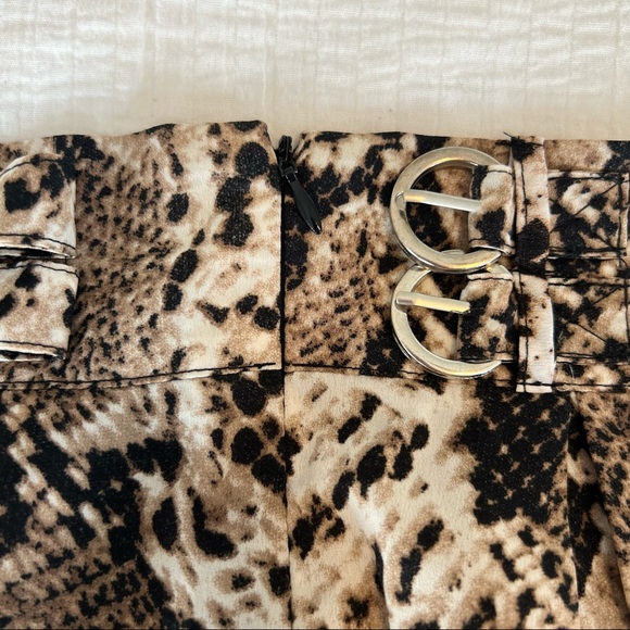 Misguided Snake Skin Print Mini Skirt - Picture 6 of 11